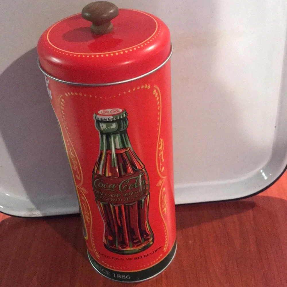 Coca-Cola Straw Holder Retro
